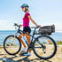 JXFUKAL Bike Bags for Bicycle Rear Rack - 9.5L/40L Hard Shell Waterproof Ebike Trunk Pannier Saddle Bag