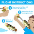 Spunky Pup Fly & Fetch Dog Toy - Durable Floating Interactive Bungee Launcher for Fetch and Water Play