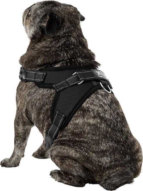 No Pull Reflective Adjustable Dog Harness with Handle - Comfortable Soft Mesh for Small, Medium, Large Dogs