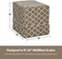 MidWest Homes for Pets Small Dog Crate Cover, Teflon Fabric Protector, Fits Most 24-inch Crates, Brown