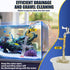 GADFISH Gravel Vacuum for Aquarium Water Changer, Siphon Universal Quick Pump (30ft)