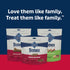 12oz. 4 Count Blue Buffalo Bones Natural Crunchy Dog Treats Mini Dog Biscuits Beef, Bag