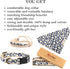 Pettsie Dog Bandana Collar with Matching Bracelet, Adjustable Hemp Bandana for Dogs, Blue