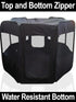 45 45 22" Portable Pet Playpen * * Premium Large Size Puppy Kennel - Best for Small and Medium Size Dogs and Cats