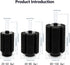 4pcs 40-80 4 ALEGI Large Aquarium Sponge Filter with Suction Cups, Check Valves for Breeding Fry Betta Shrimp Fish Tank