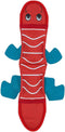 Outward Hound Fire Biterz Red Lizard Plush Interactive Dog Toy, Medium