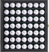 49 7 DisplayGifts Golf Ball Display Cabinet Stand Storage Wall Mounted Shelves Display Case Shadow Box with Lockable