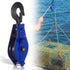 Teyva Daily Crab Pot Pulley Block 1100LB/0.5 Ton Heavy Duty Side Opening Crab Trap