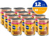 22 oz. 12 Count Pedigree Chopped Ground Dinner Adult Soft Wet Dog Food with Beef, Canned Dog Food, Cans
