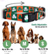 Native Pup St Patricks Dog Collar - Adjustable Green Shamrock Pet Collars for Small, Medium, Large Breeds