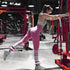 Fitness Ankle Straps for Cable Machines, 2 Pack Adjustable Padded Cuffs for Kickback Glute Workouts, D-Ring Leg Straps