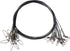 Fishing Leaders Line, Steel Leaders for Saltwater, 125LB with Swivels and Snaps, 19.68in