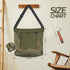MYWSN 2 Pack Mushroom Foraging Kit - Black & Green Foraging Bag with Mesh Material, Adjustable Strap, Smartphone Pocket