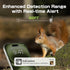 TKENPRO 2K 4G 0.2s IP66 Trail Camera, Cellular Trail Camera with Built in SIM Card Unlimited Data Plan Game Camera