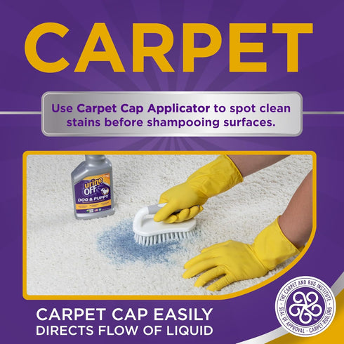 32 oz. urineOFF Puppy & Dog Pet Stain Remover | Freshly Scented Carpet Cleaner | Bio Enzymatic Stain & Urine Odor