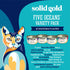 Solid Gold Wet Cat Food Shreds in Gravy, Canned Variety Pack with Real Tuna, 12ct/3oz Can