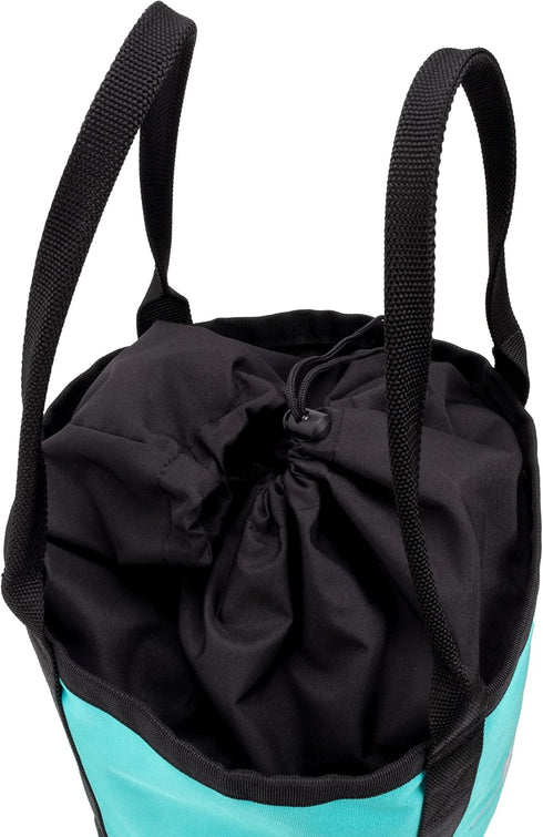 RNA Plain Jane II Rope Bag - Outdoor Equipment & Arborist Gear, Bucket-Style Pack/Bag, Blue with Black Drawstrings