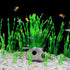 MyLifeUNIT 13 Pack Artificial Aquarium Plants, Plastic Seaweed Water Plants for Fish Tanks (Green)