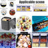 15 in 1 Aquarium Filter Media Bio Balls and Ceramic Rings, 500g Mesh Bag with Zipper for Fish Tank Pond