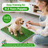 2 Packs (18" 28") Artificial Pet Pee Grass Mat for Puppy, Pet Turf Fake Grass Replacement Pad for Dog Potty Training