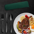 Portable Cutlery Set, Travel Utensil Set with Case, 18/8 Stainless Steel Spoon and Fork Set for Lunch Box, 3 PCs