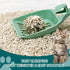 Plant-based Cat Litter - Odor Control Quick Clumping Tofu Cat Litter, 6 lbs, Low Tracking Dust Control