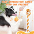 Interactive Plush Dog Toy: Squeaky Dog Toys with Crinkle Paper, Gaming Controller Shape, Rope Toys for Puppy, Small,