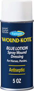 Farnam Wound-Kote Blue Lotion Spray, 5 Oz, Horse Wound Care for Minor Wounds, Cuts, and Sores