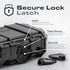 Seahorse 52 Waterproof Dry Box - Hard Protective Micro Case, IP67 Waterproof/Lockable/Airtight for Earbuds and Small