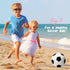 2/3/4/5 1 2 3 Pack Soccer Ball Size with Pump & Bag, Deflated Ball - or - Classic Black & White - Durable Soccer Ball