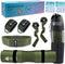 J Bryant Barbell Pad Set with 2 Ankle Straps, Thick Cushion Hip-Thrusts Pad, Carry Bag for Weight Lifting