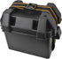 9082-1 U1 Attwood Small Battery Box with Mounting Kit and Strap, Fits Batteries, Black