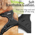 rabbitgoo Dog Harness, No-Pull Pet Harness with 2 Leash Clips, Adjustable Soft Padded Vest, Reflective No-Choke Oxford
