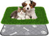 Dog Grass Pad with Washable Pee Pad - 28"x18" Artificial Grass Puppy