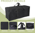 24 12 10 Inch Camp Chair Replacement Bag, Camping Folding Chair Storage Bag Large Zippered with Handle Strap, x x Fit