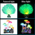 Frienda 8 Pieces Glowing Fish Tank Decorations Plants with 2 Style Glowing Kelp, Sea Anemone, Simulation Coral, Jellyfish, Lotus Leaf, Mushroom for Aquarium Fish Tank Glow Ornament by Frienda
