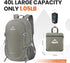 Venture Pal 40L Lightweight Packable Travel Hiking Backpack Daypack