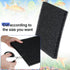 3 Pieces Sponge Filter Pad, Aquarium Filter Media Cut to Fit Foam for Fish Tank Filters Replacement.