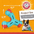 Arm & Hammer Nubbies Wishbone Dog Dental Toy, Best Chew Toy for Moderate Chewers, Chicken Flavor