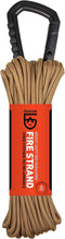 GEAR AID Fire Strand 550 Paracord - 7 Strand Tinder Cord for Camping and Survival, Coyote, 50 ft