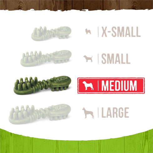 Merrick Fresh Kisses Natural Dental Chews Infused with Coconut and Botanical Oils for Medium Dogs - 30 ct. Box