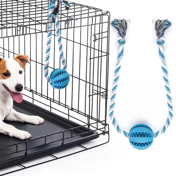 ChengFu Interactive Dog Toys, Crate Training Aids for Puppies, Peanut Butter Treat Dispenser Toys
