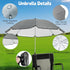 Fevbcnrj Chair Canopy Umbrella Compatible with GCI - Sunshade Attachment, Portable Umbrella for Beach Chair