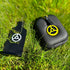 TecTecTec Golf Bag Metal Clip for Rangefinder, Strong Hold Straps, Quick Use Golf Gear Organizer