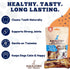 5-6 Inch (4 Count) Amazing Dog Treats - Meaty Beef Marrow Bones - Best for Dogs - Long Lasting Chew - Filled Marrow