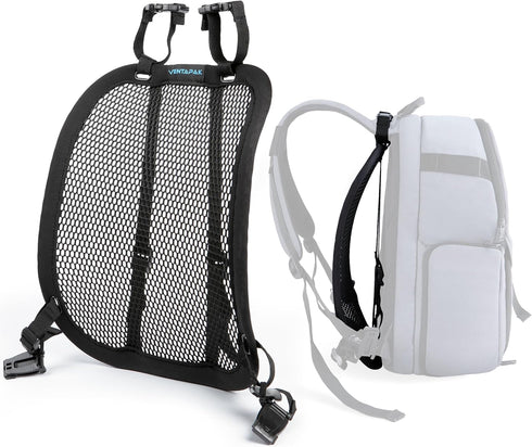 VentaPak Lightweight Ventilation Backpack Spacer: External Frame for Hiking & Biking Backpacks
