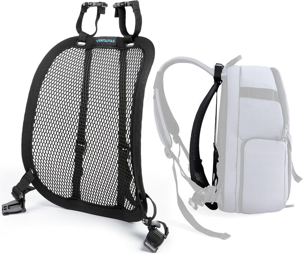 VentaPak Lightweight Ventilation Backpack Spacer: External Frame for Hiking & Biking Backpacks