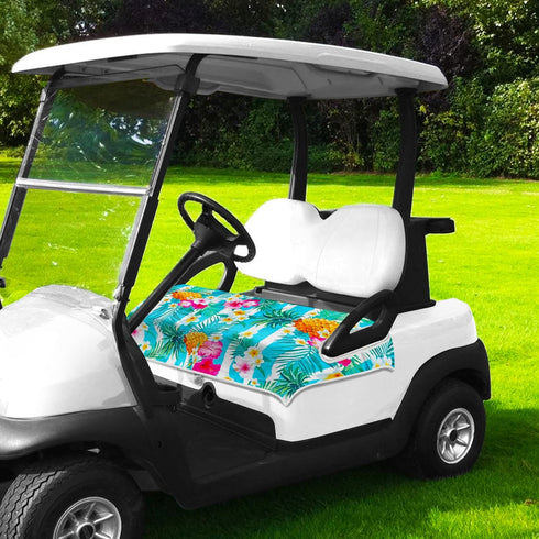 Golf Cart Seat Covers, Universal Seat Towel Blanket for EZGO, Yamaha, Club Cars, 100% Microfiber