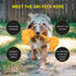 Playology Dri Tech Rope Dog Chew Toy for Medium Dog Breeds (15-35lbs) - Engaging, All-Natural Cheddar Cheese Scented Dog Toys for Tough Chewers - Easy to Clean - Interactive and Non-Toxic