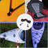 Kayak Pad Eye Kit, 10pcs Tie Down Loops Deck Rigging with Nylon Padeye & Stainless Steel Screws for Canoe & Kayaking